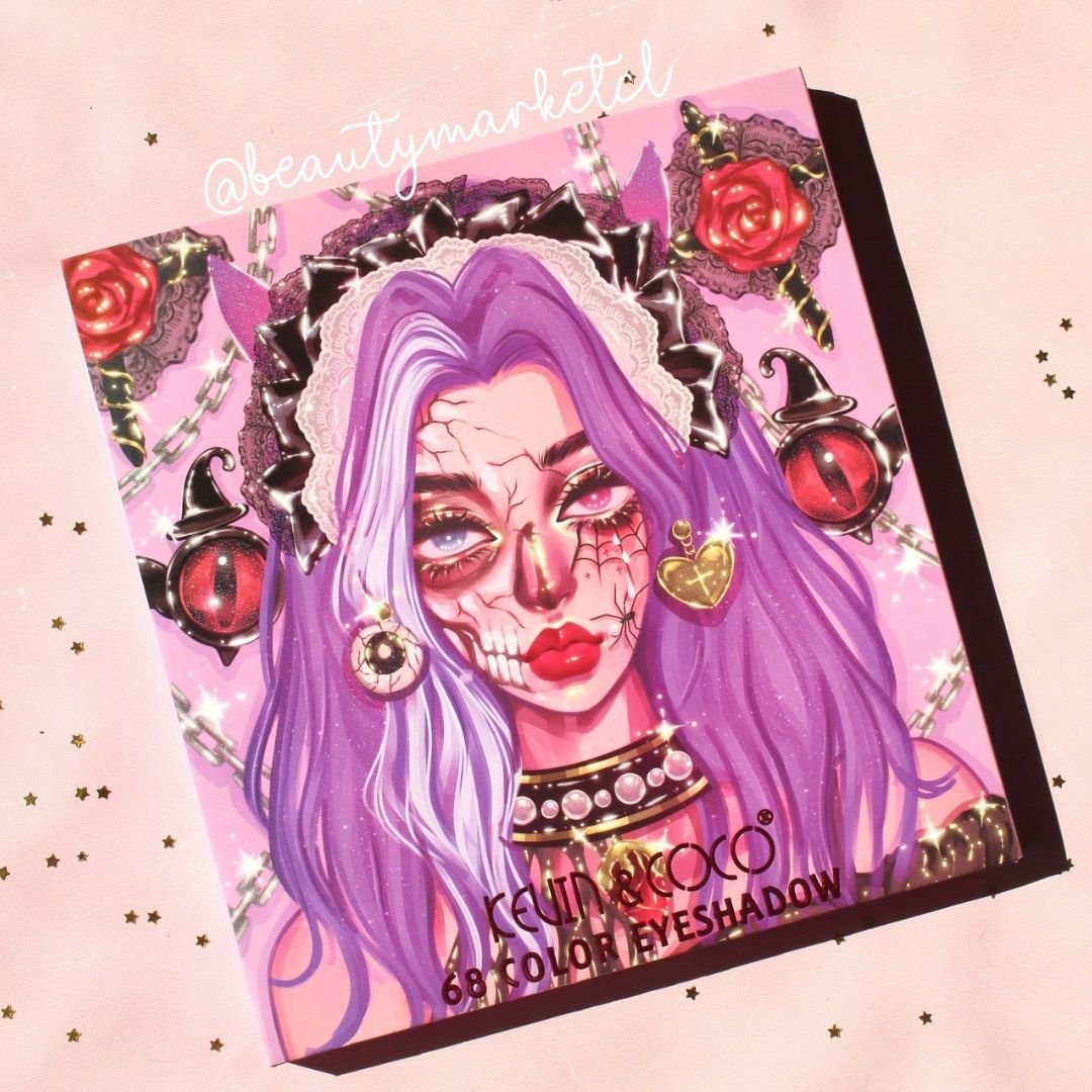 Paleta de Sombras Halloween 68 Colores