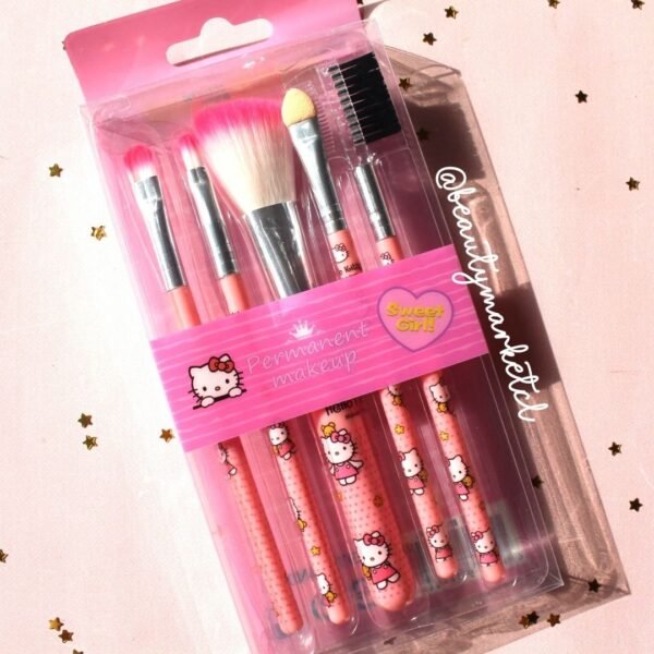 Set de 5 Brochas Kitty