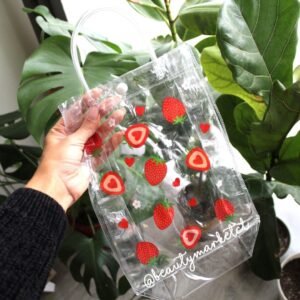 Bolsa Transparente Frutilla