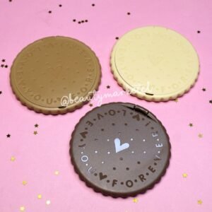 Mini Espejo con Peine Galleta