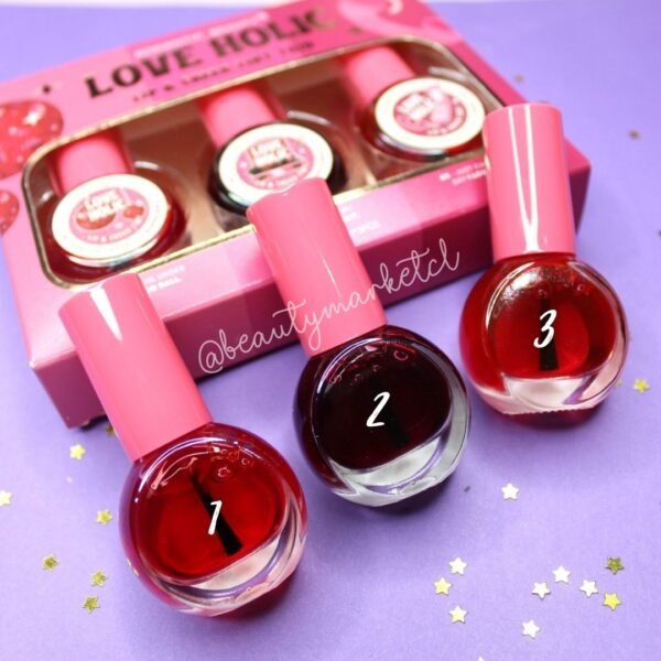 Set de 3 Tintas de Labios Love Holic - Imagen 3
