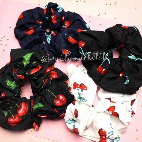 Colet Scrunchie Cherry