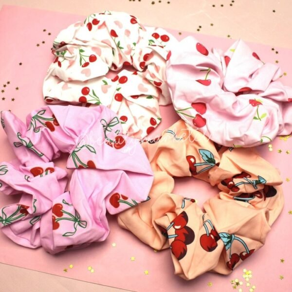 Colet Scrunchie Cherry - Imagen 2