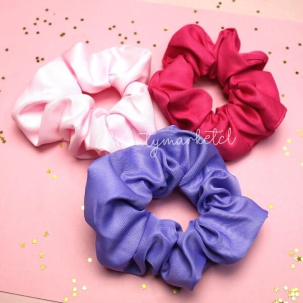 Colet Scrunchie Unicolor - Imagen 3