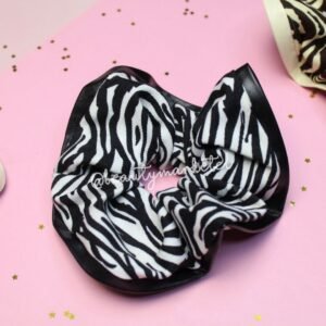 Colet Scrunchie Zebra
