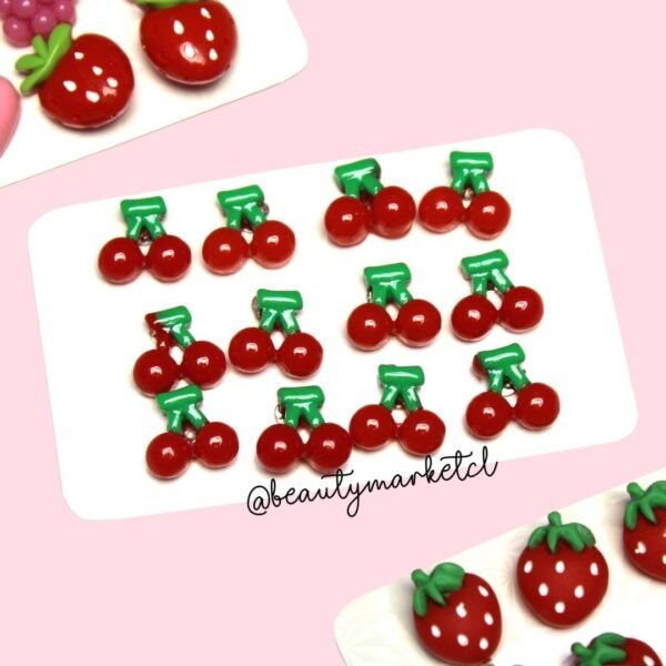 Set de Aros para Niñas Frutas - Imagen 4