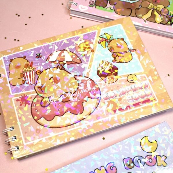 Libreta para Colorear Capibara - Imagen 3