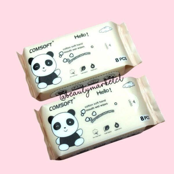Set de Toallitas Húmedas Panda - Imagen 2