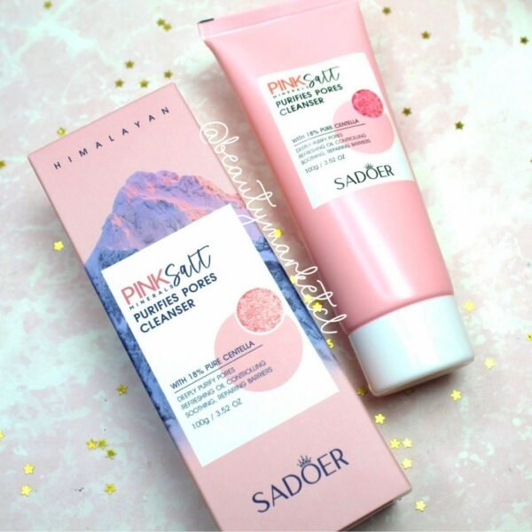 Limpiador Facial Pink Salt Himalayan - Imagen 2