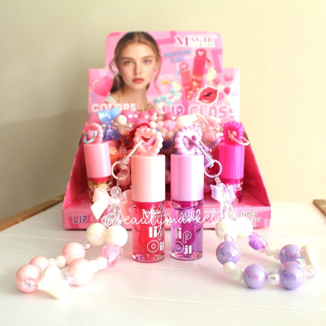 Brillo Labial Mágico con Llavero Love - Imagen 2