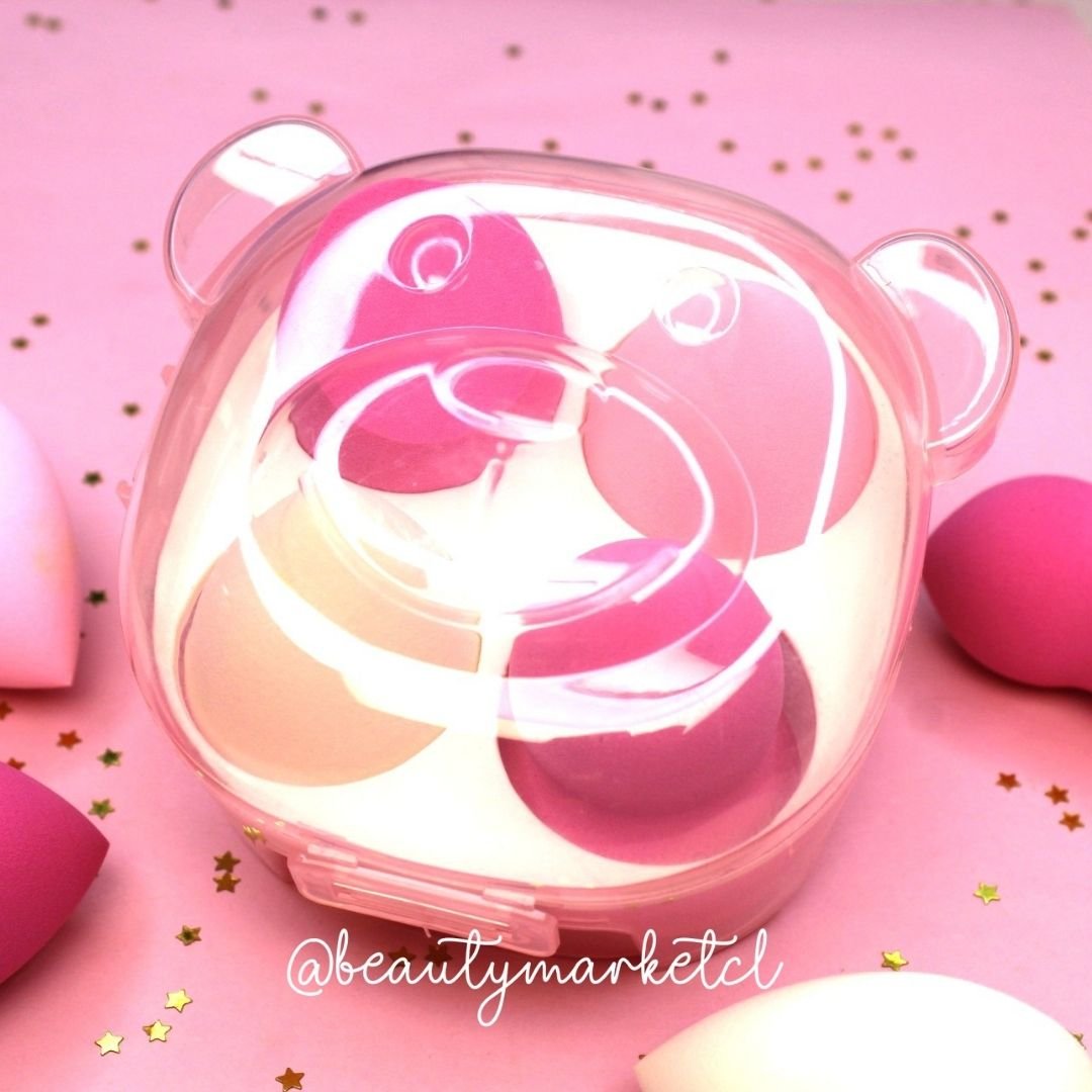 Set de Esponjas con Estuche