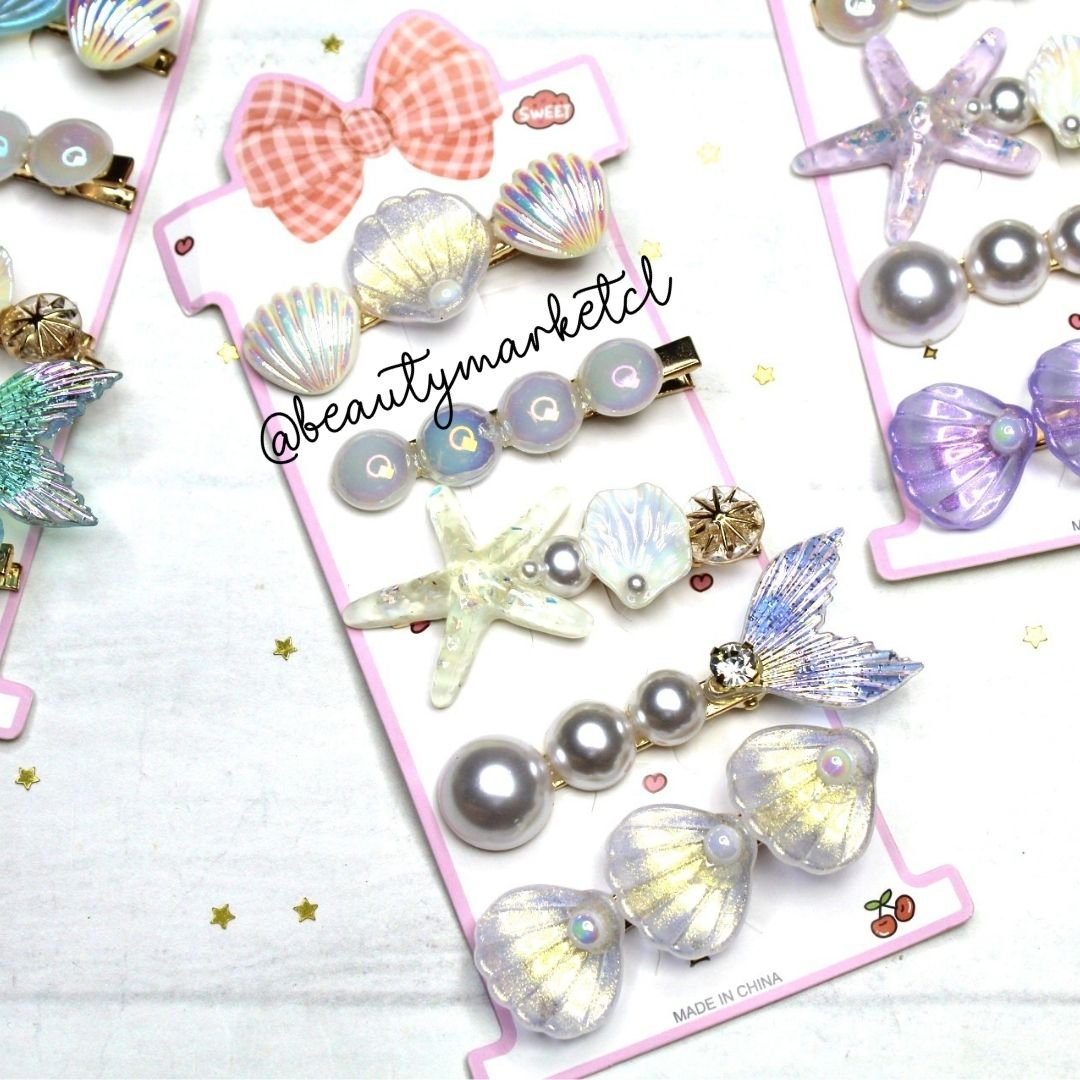 Set de 5 Pinches Mar - Imagen 3