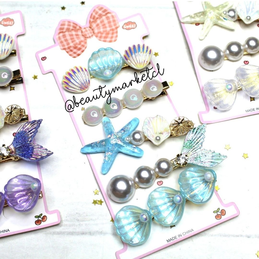 Set de 5 Pinches Mar