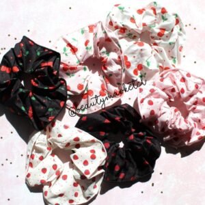 Colet Scrunchie Cherry