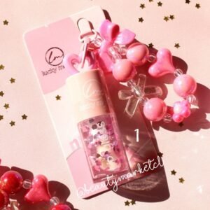 Brillo Labial Mágico con Llavero Love