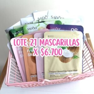 Lote 21 Mascarillas