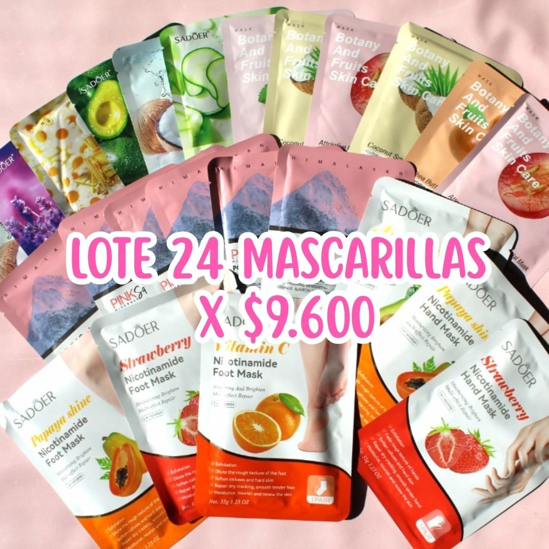 Lote 24 Mascarillas