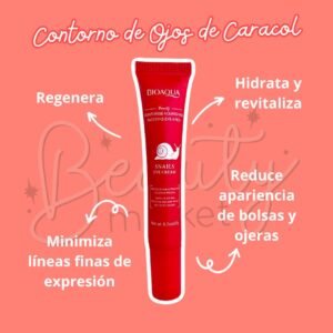 Crema para Contorno de Ojos Bioaqua - Caracol