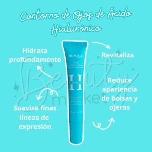 Crema para Contorno de Ojos Bioaqua - Ácido Hialurónico
