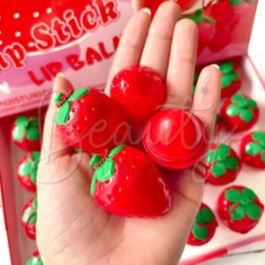 Bálsamo Labial Frutilla Llavero
