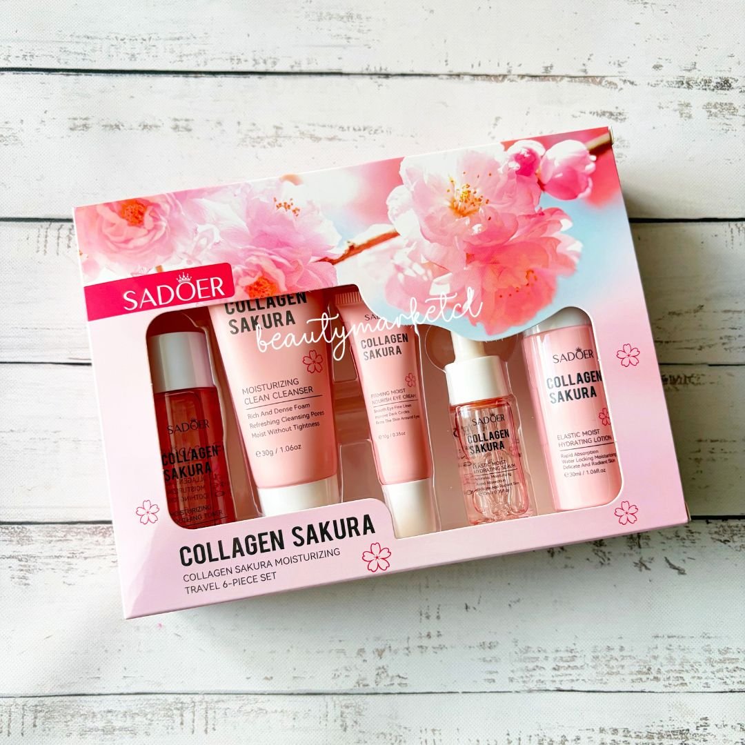 Box Travel Skincare Colágeno y Sakura Sadoer